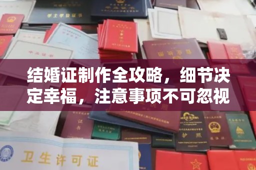 五寨结婚证制作全攻略，细节决定幸福，注意事项不可忽视