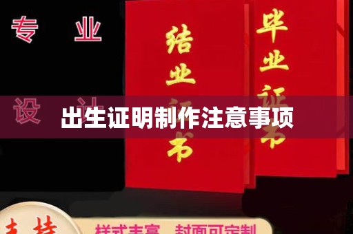 五寨出生证明制作注意事项